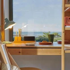 Chambres Enfant|Chambres Enfant></noscript>Camif Lit mezzanine + fauteuil extensible Tim - Miel