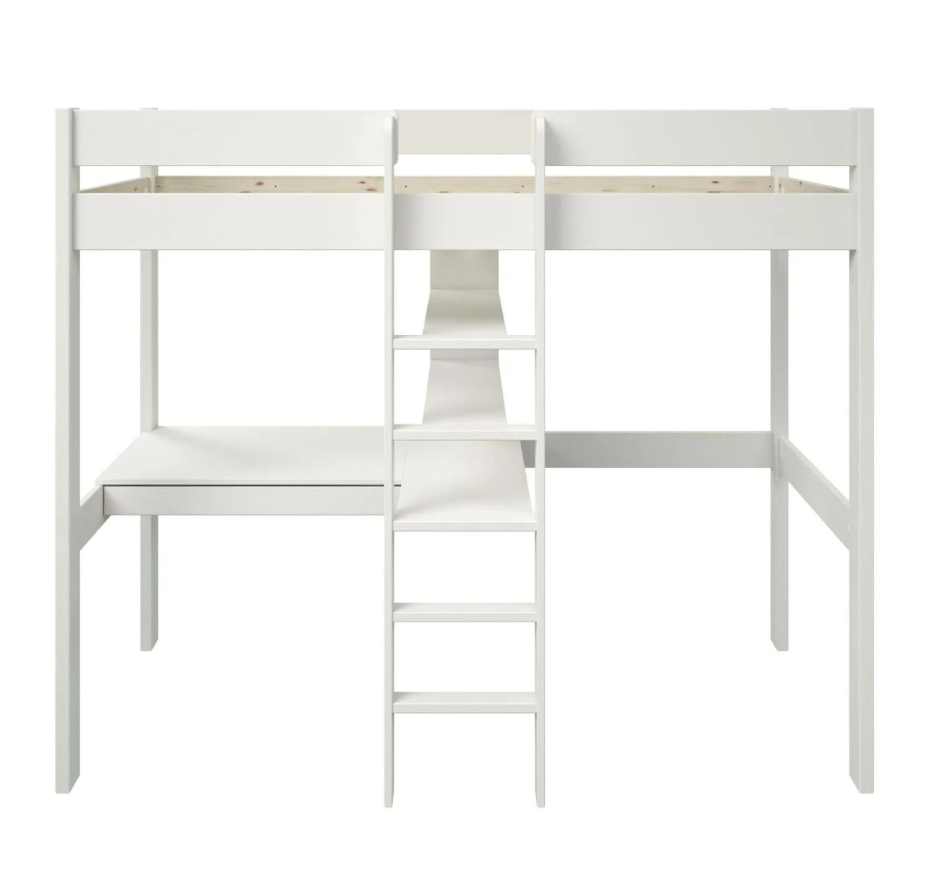 Chambres Enfant|Chambres Enfant>Camif Lit mezzanine Tim - Blanc
