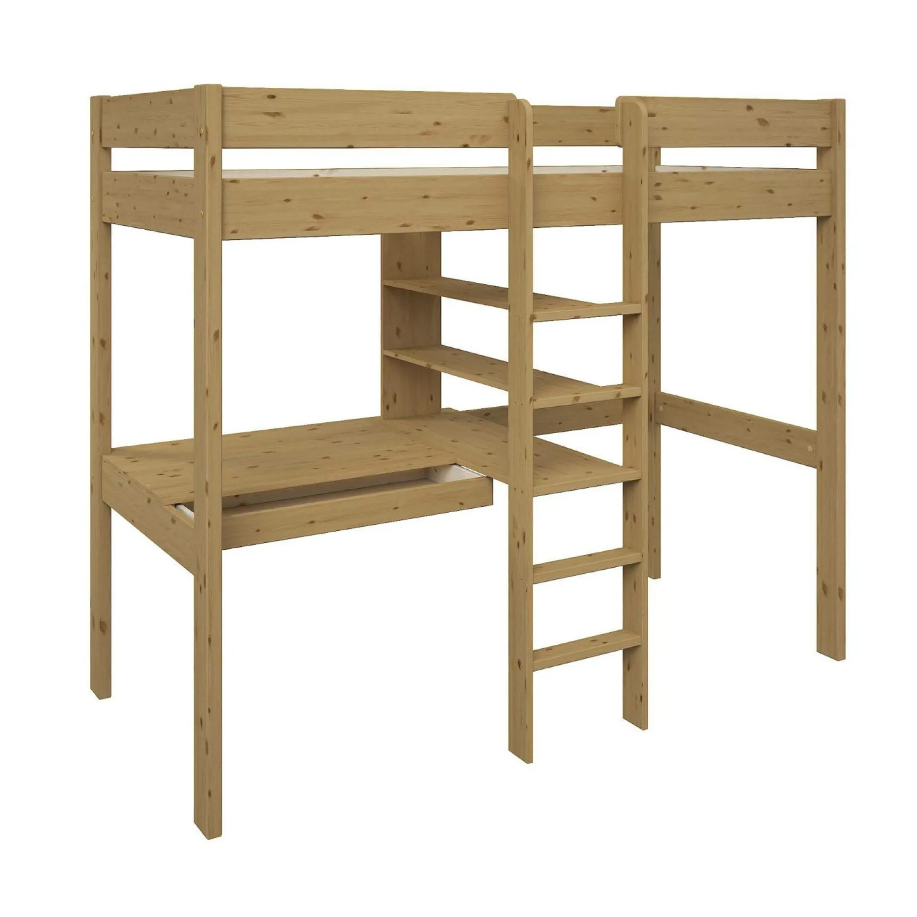 Chambres Enfant|Chambres Enfant>Camif Lit mezzanine Tim - Miel