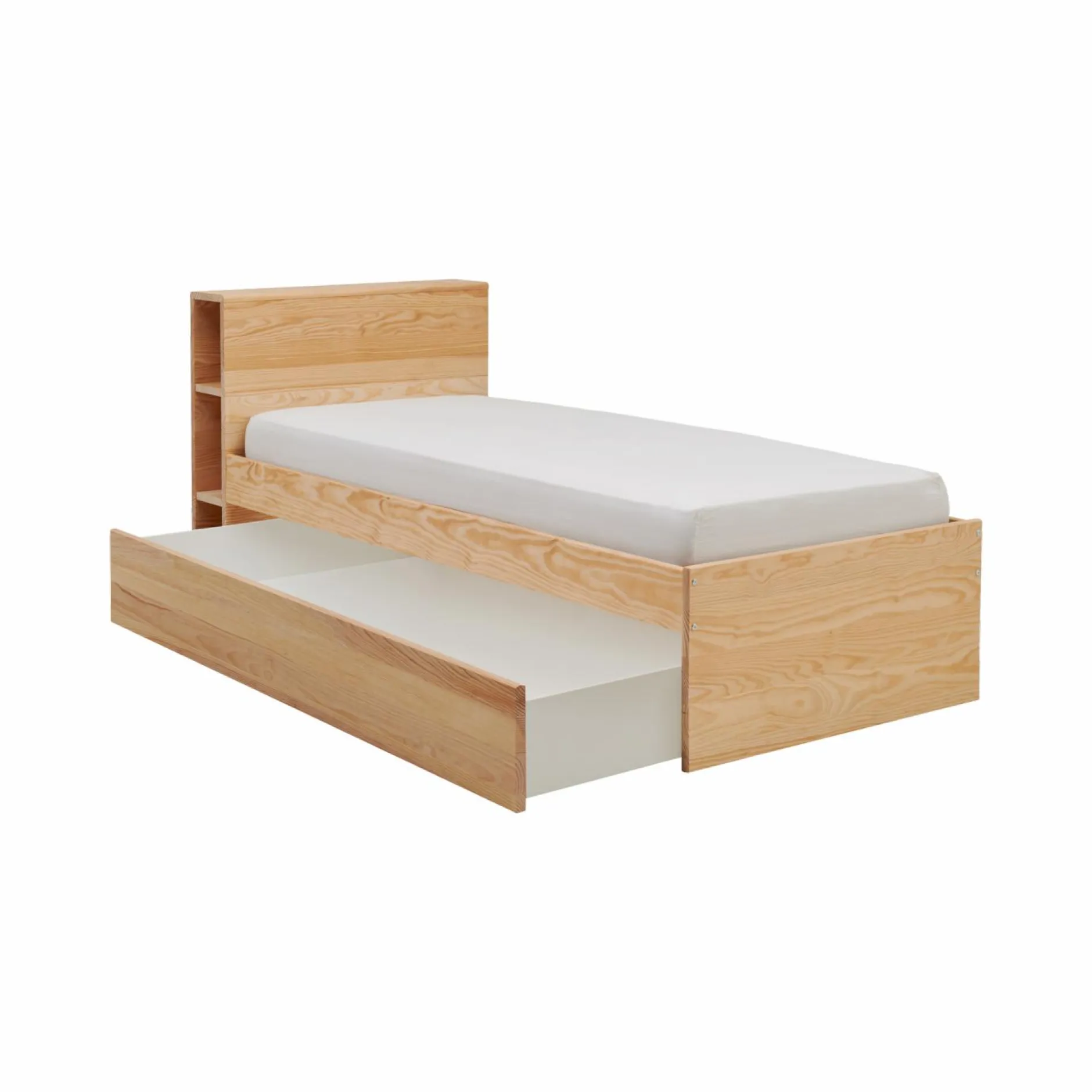 Chambres Enfant|Chambres Enfant>Camif Lit rangement massif Sebastian - Bois