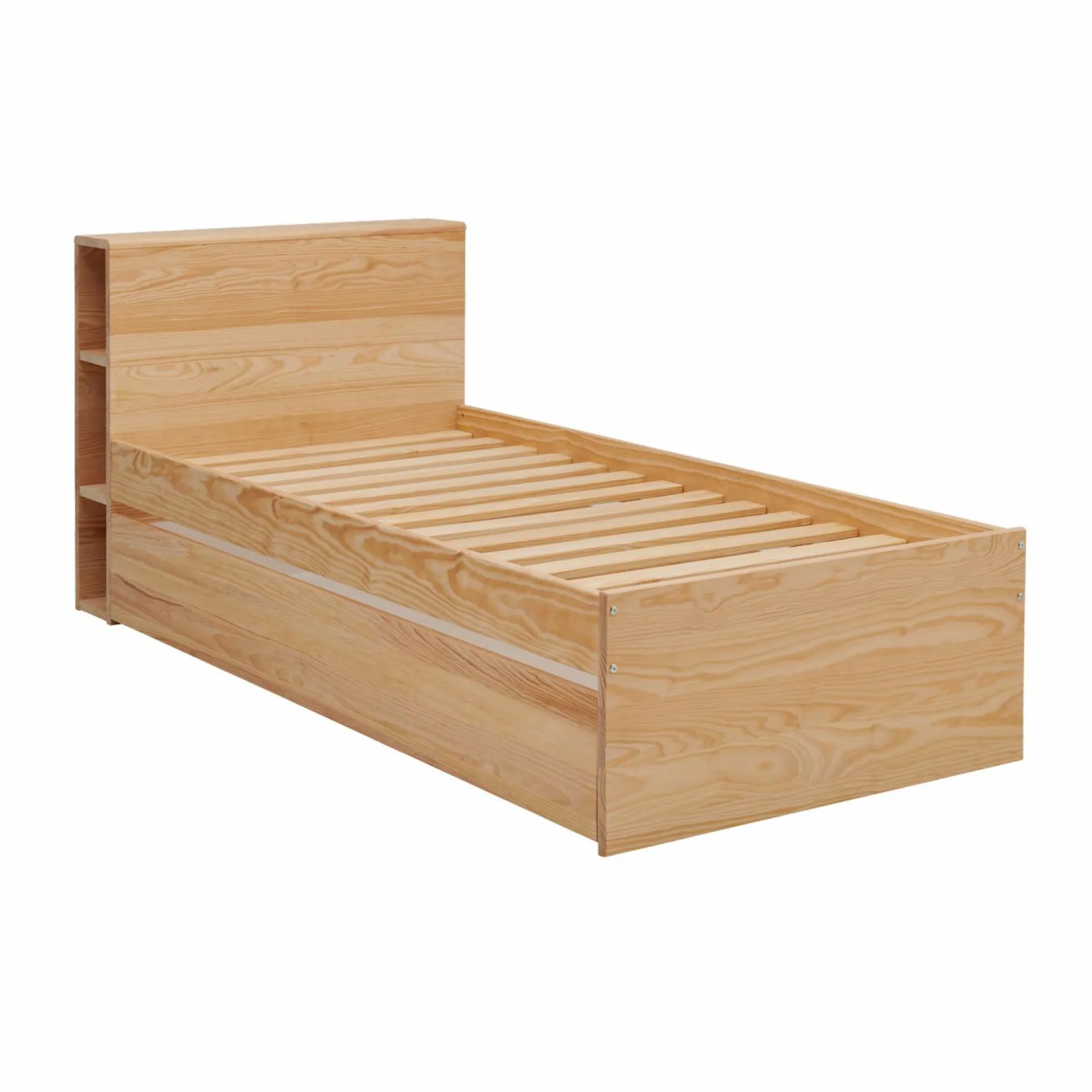 Chambres Enfant|Chambres Enfant>Camif Lit rangement massif Sebastian - Bois
