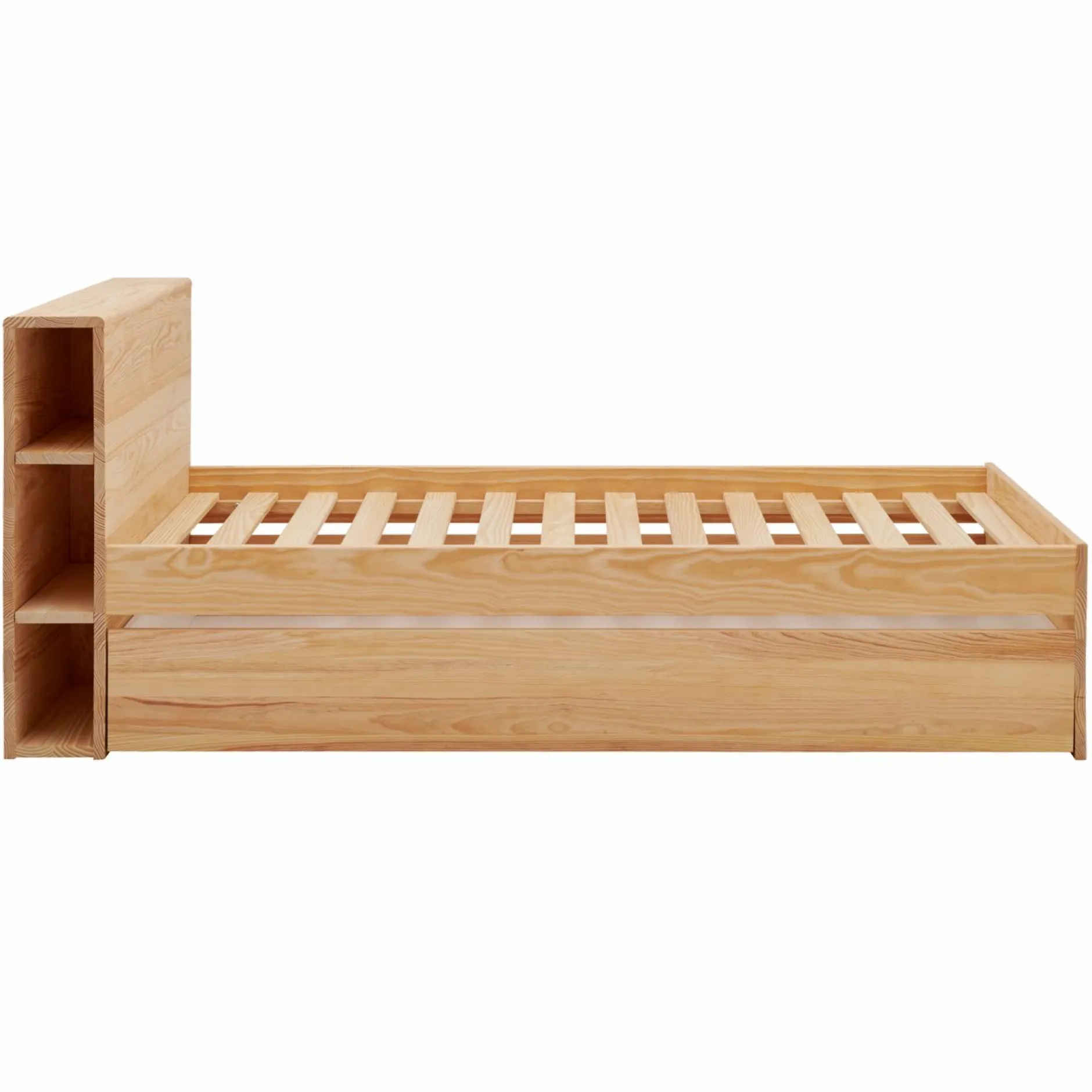 Chambres Enfant|Chambres Enfant>Camif Lit rangement massif Sebastian - Bois