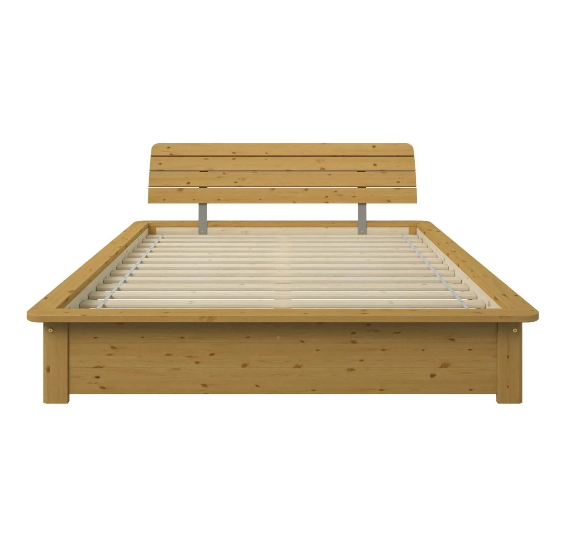 Lits Avec Rangement|Lits Avec Rangement>Camif Lit rangement bois massif Tania - 160 x 200 cm