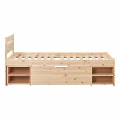 Lits Avec Rangement|Lits Avec Rangement></noscript>Camif Lit rangement enfant bois massif Tara - - 90 x 200 cm Naturel