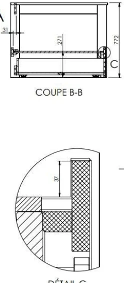 Chambres Enfant|Chambres Enfant></noscript>Camif Lit rangement extensible Witney