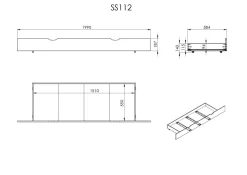 Lits Avec Rangement|Lits Avec Rangement></noscript>Camif Lit rangement Théo - - 160 x 200 cm Miel