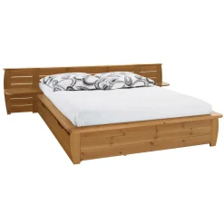 Lits Avec Rangement|Lits Avec Rangement>Camif Lit rangement Théo - - 140 x 190 cm Miel