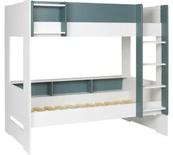 Chambres Enfant|Chambres Enfant>Camif Lits superposés Séraphin - Blanc/Vert