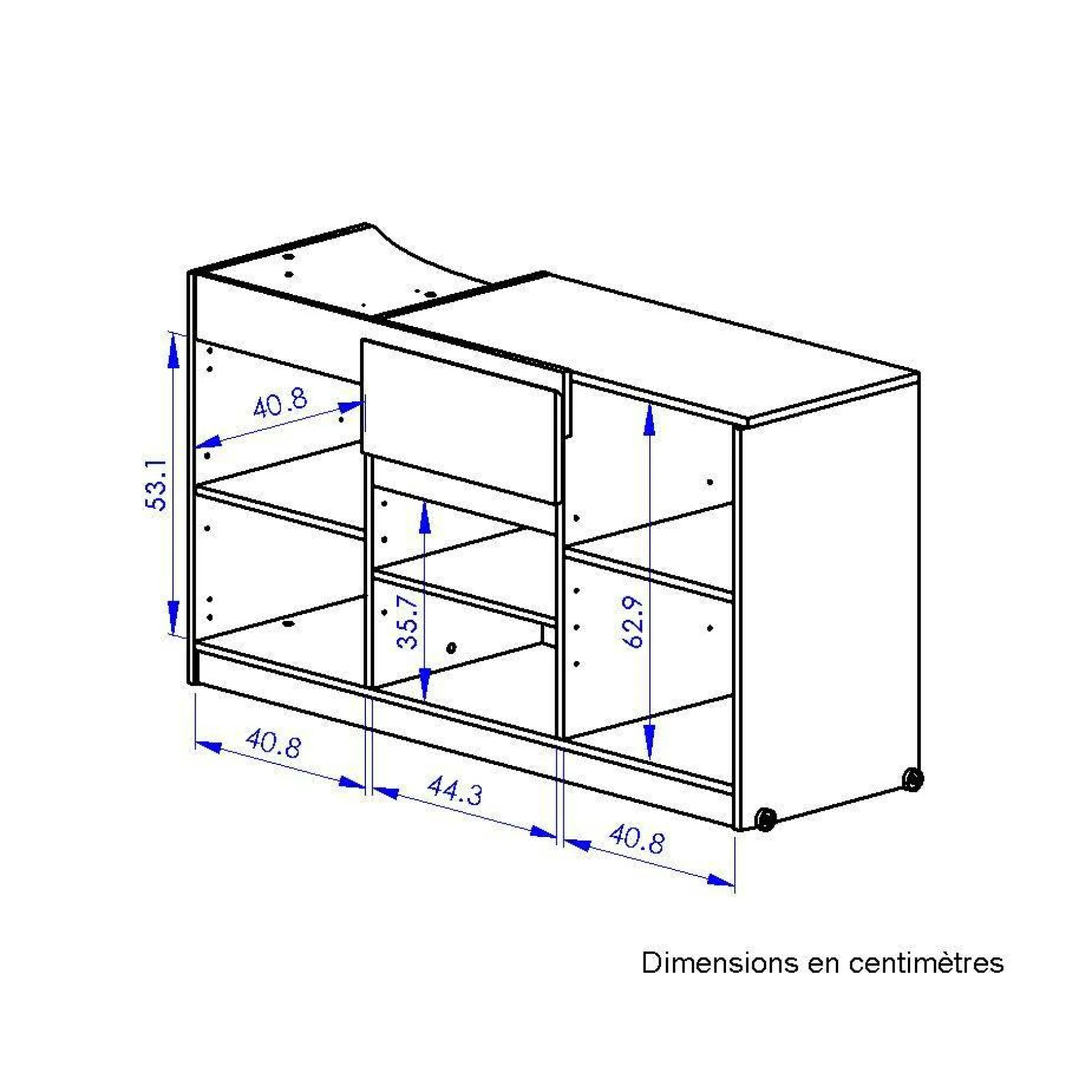 Chambres Enfant|Chambres Enfant>Camif Lits superposés Séraphin - Blanc/Vert