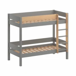 Chambres Enfant|Chambres Enfant>Camif Lits superposés Sylvio - Gris/Bois