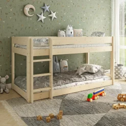Chambres Enfant|Chambres Enfant>Camif Lits superposés Tobias - Naturel