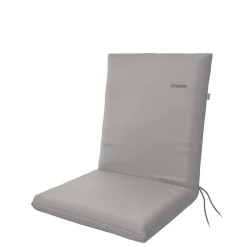 Accessoires Transats>Camif Lot de 2 Coussins de Chaise Nature en Tissus Recyclé - Gris Clair
