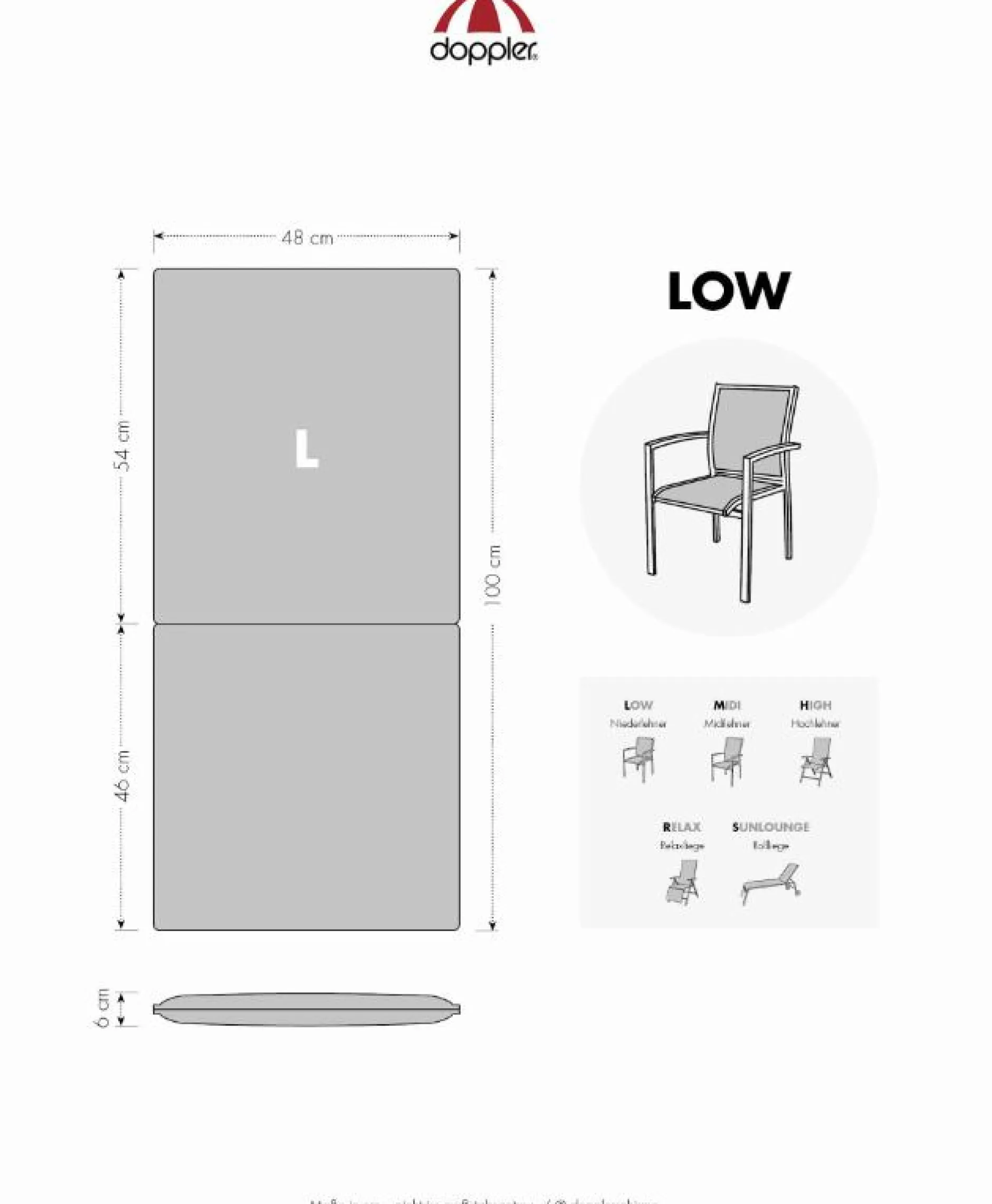 Accessoires Transats>Camif Lot de 2 Coussins de Chaise Nature en Tissus Recyclé - Gris Clair