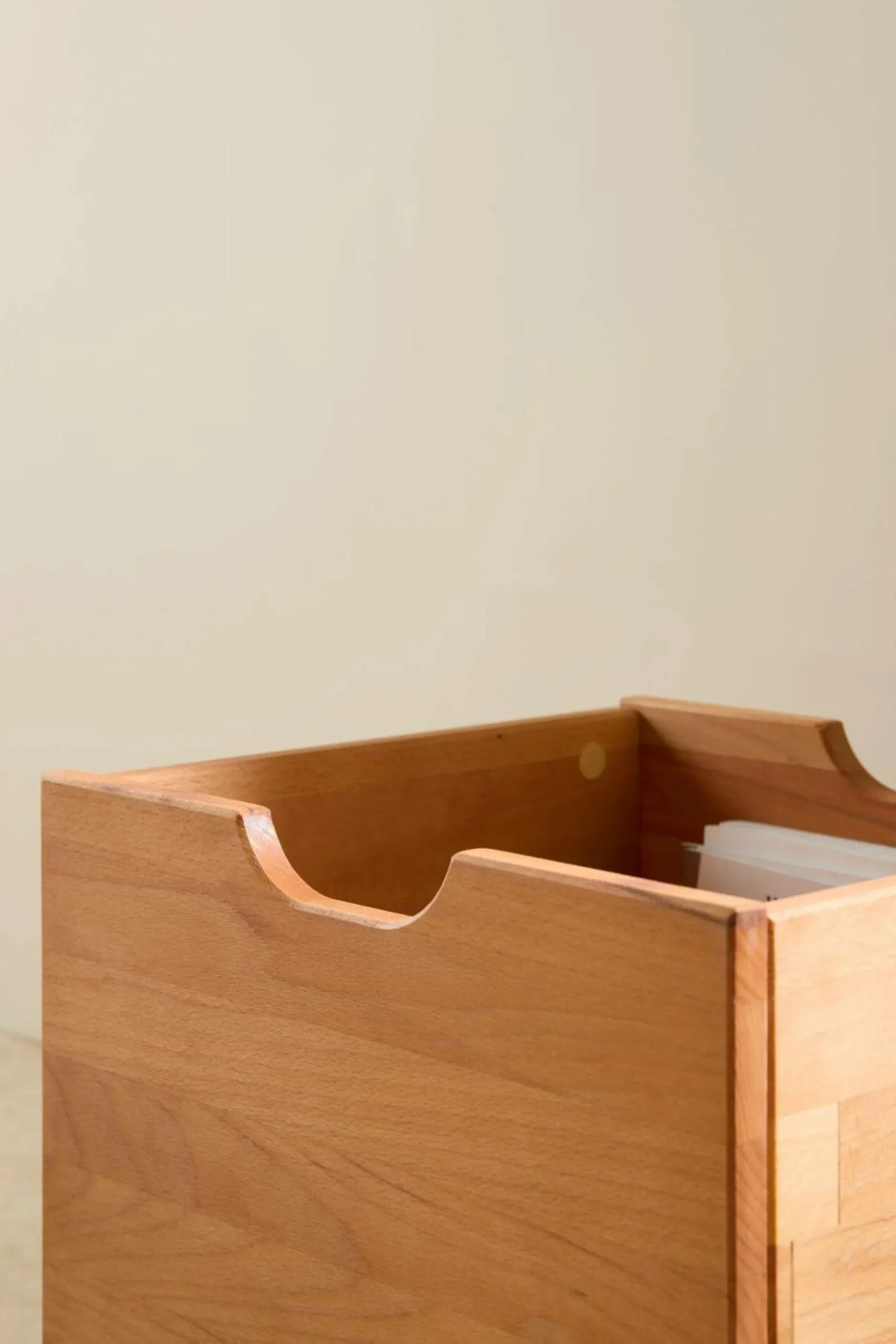 Meubles D'Entrée>Camif Lot de 2 cubes de rangement bois massif Cyriel - Hêtre Massif