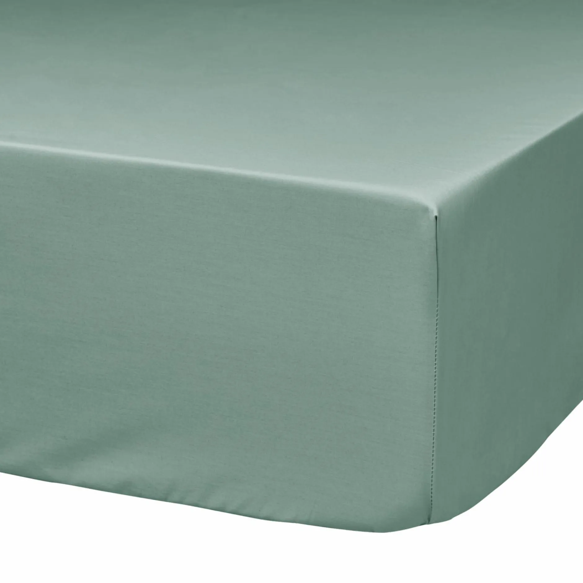 Draps Housse>Camif Lot de 2 draps housses bonnet 33 cm coton bio Fil & Sens - - 160 x 200 cm Céladon