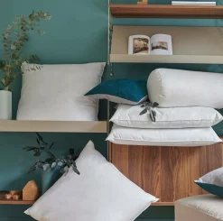 Oreillers|Oreillers>Camif Lot de 2 oreillers ferme 100% plumettes de Canard Candice - Ferme - 50 x 70 cm