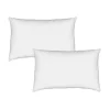 Oreillers|Oreillers>Camif Lot de 2 oreillers plats recyclés Pacôme, - 45 x 70 cm