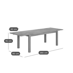 Tables À Manger|Tables></noscript>Camif Lot de 2 rallonges Luminescence