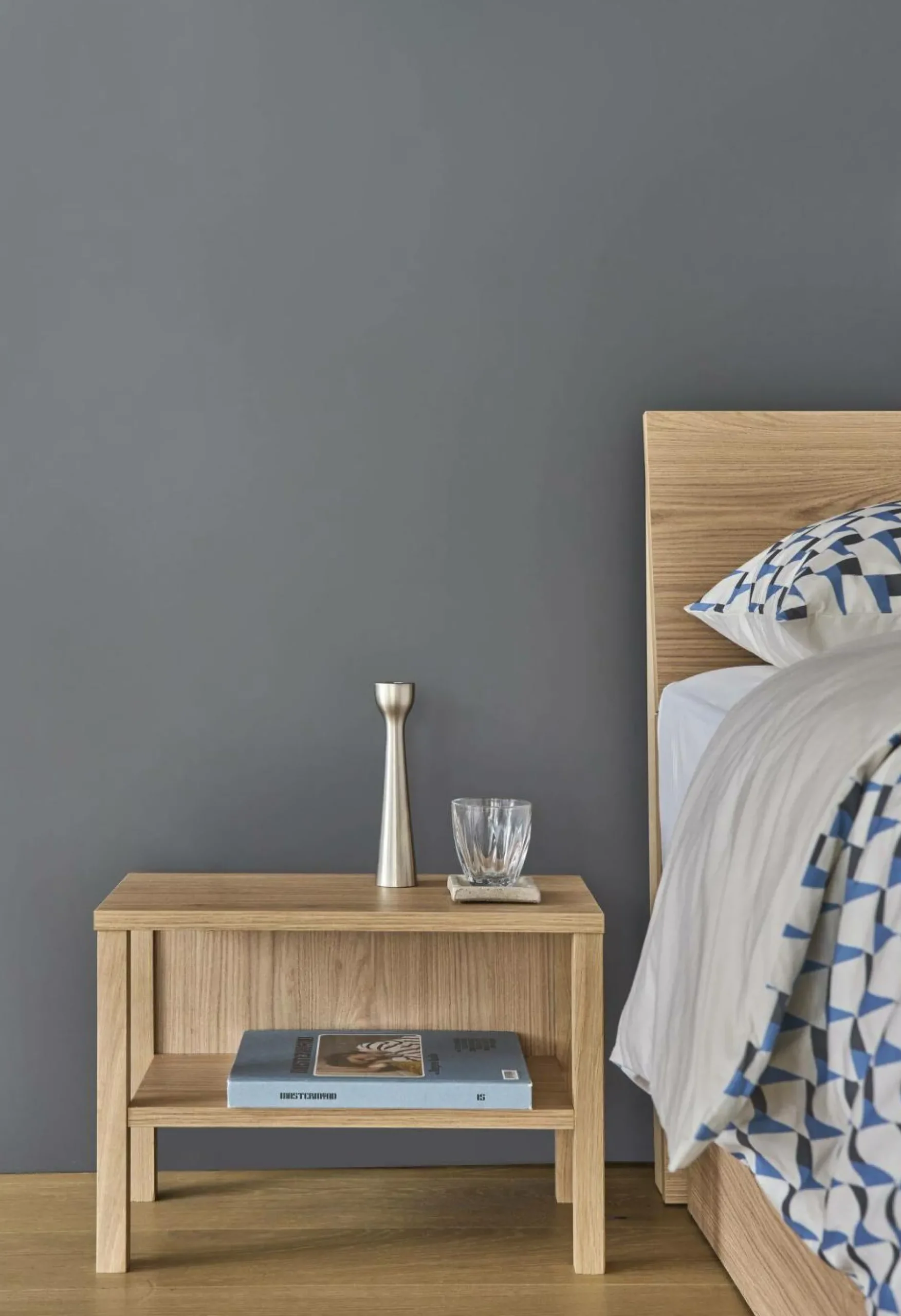 Taies D'Oreiller>Camif Lot de 2 taies d'oreiller coton bio Nautique Urbain - - 50 x 70 cm Bleu Gris