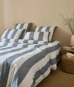 Taies D'Oreiller>Camif Lot de 2 taies d'oreiller coton lin Oyat - - 50 x 70 cm Gris souris