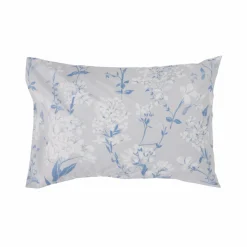 Taies D'Oreiller>Camif Lot de 2 taies d'oreiller percale Passerage - - 50 x 70 cm Gris