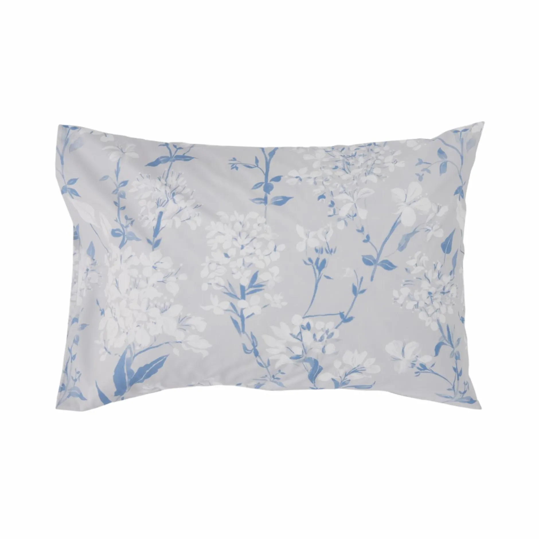 Taies D'Oreiller>Camif Lot de 2 taies d'oreiller percale Passerage - - 50 x 70 cm Gris