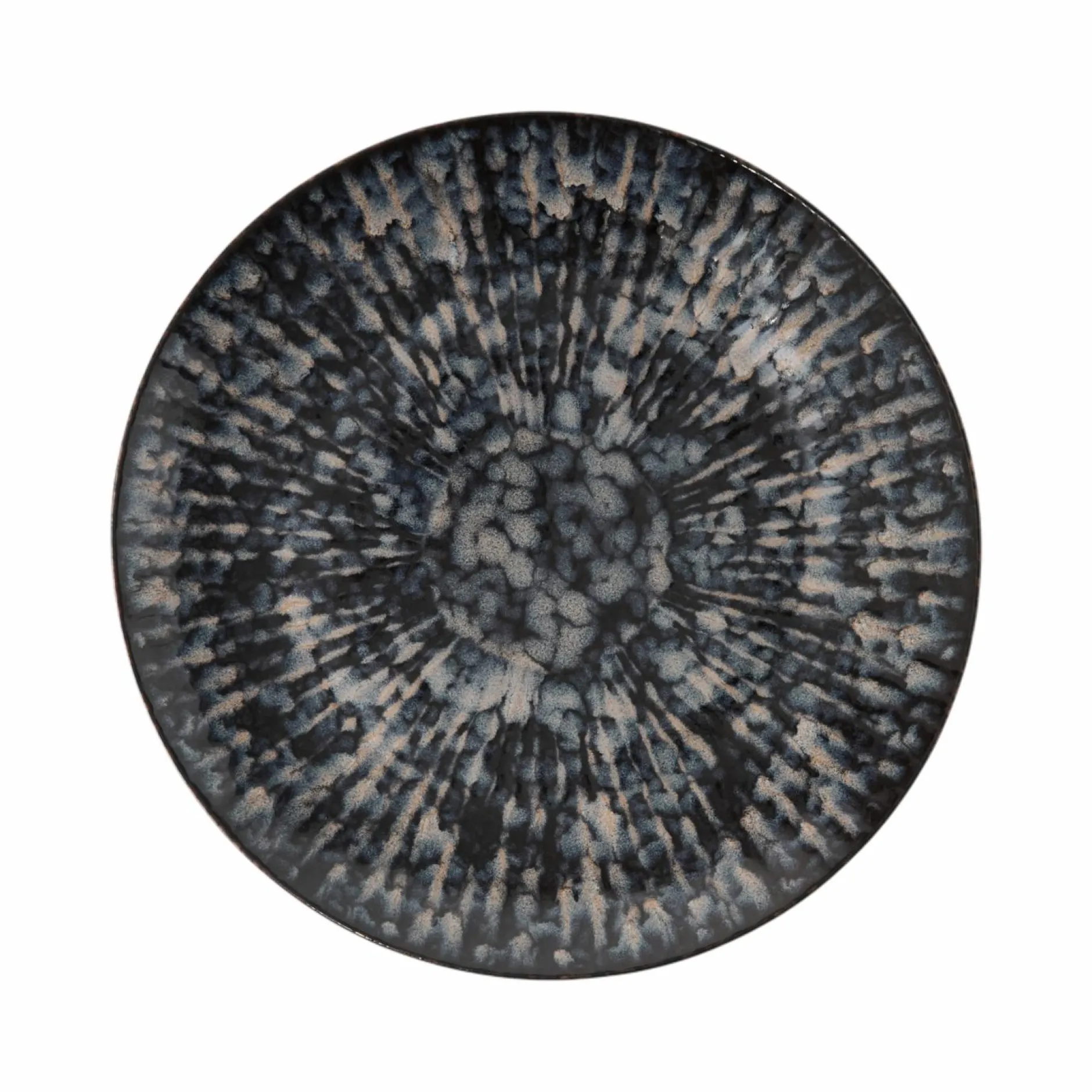 Assiettes|Assiettes>Camif MARIA PT TERRACOTA Lot de 6 Assiettes plates Canelé Anadia