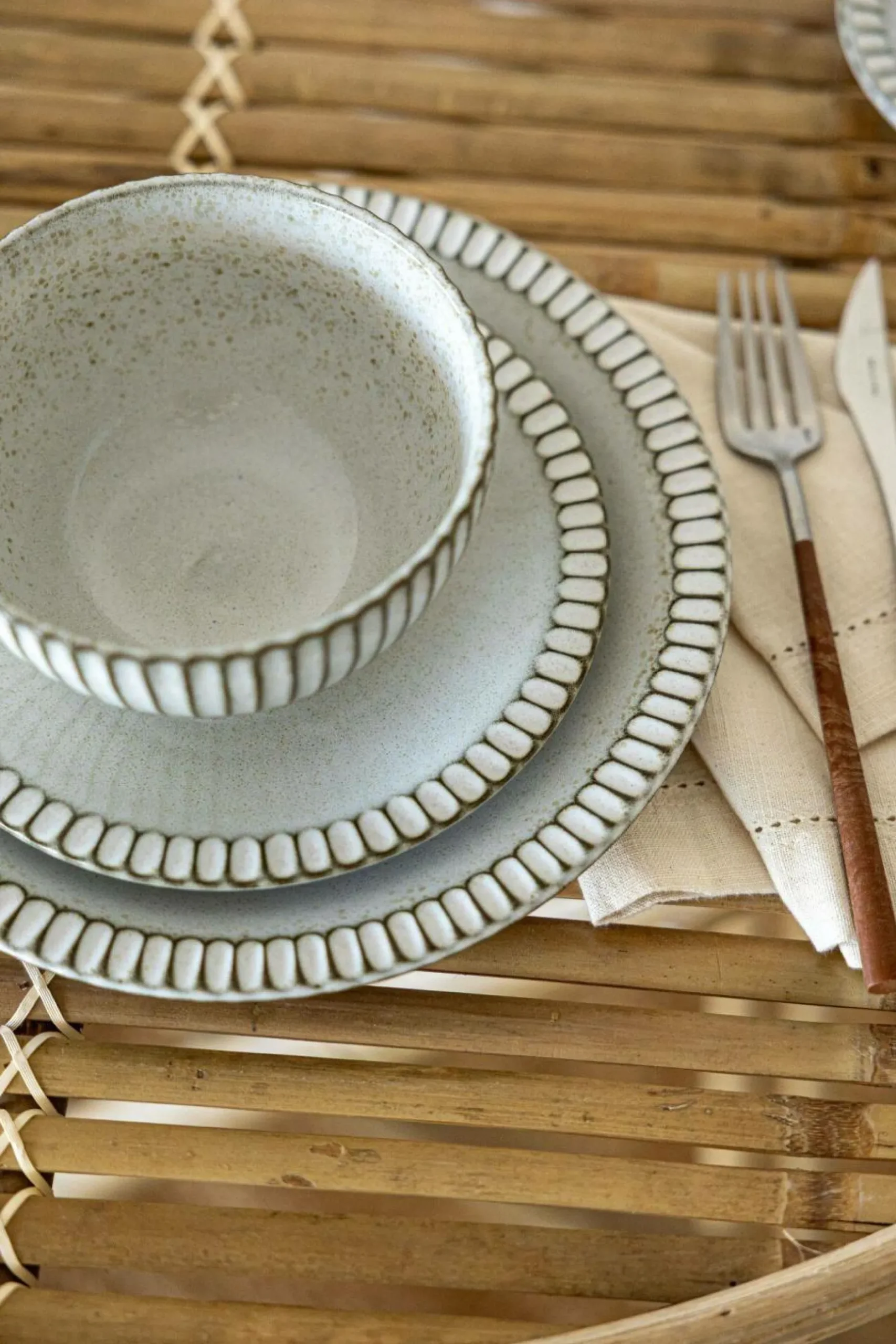 Bols|Bols>Camif MARIA PT TERRACOTA Lot de 6 Bols Canelada