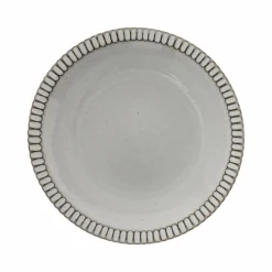 Assiettes|Assiettes>Camif MARIA PT TERRACOTA Lot de 6 Assiettes plates Canelada