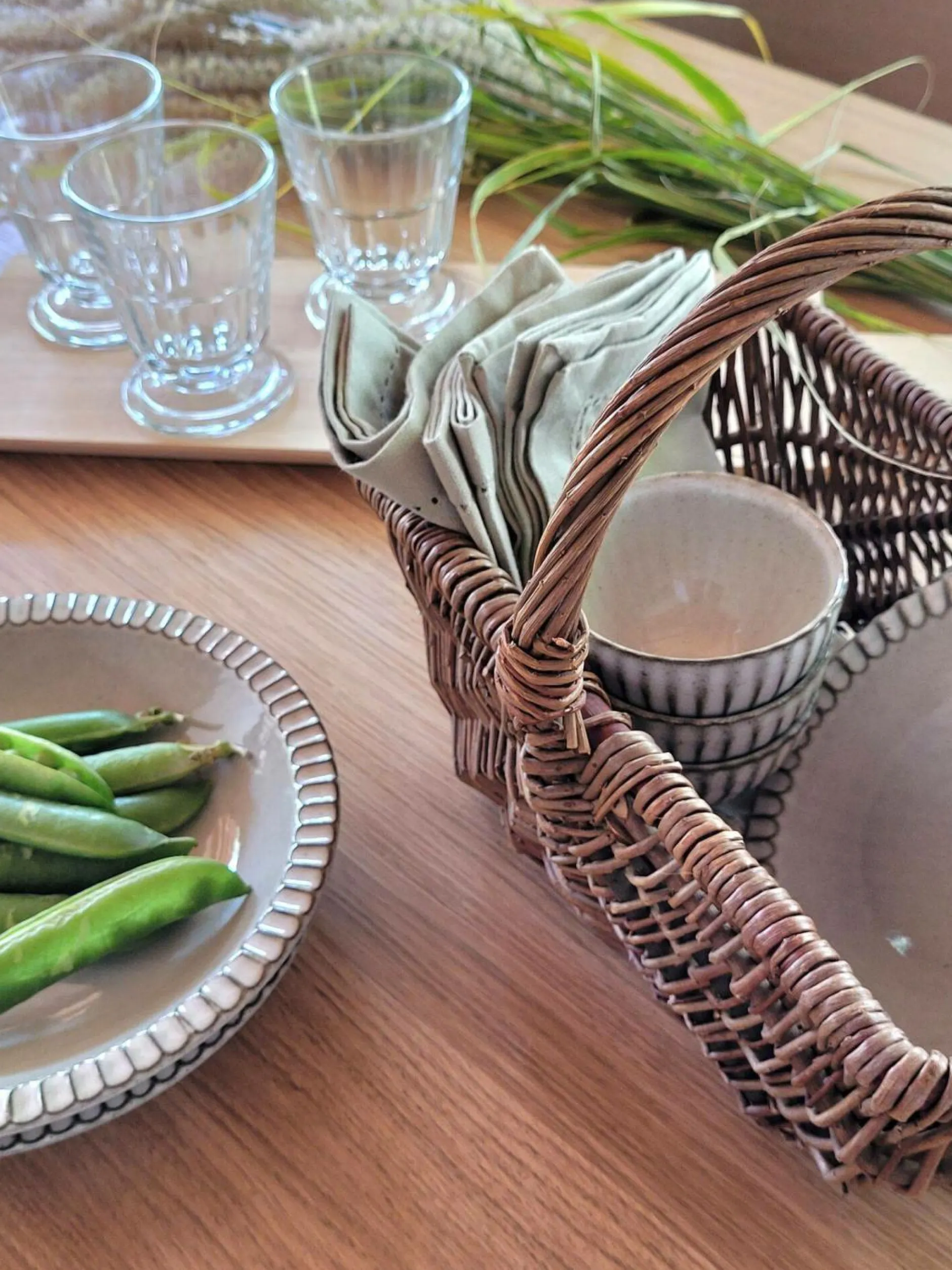 Assiettes|Assiettes>Camif MARIA PT TERRACOTA Lot de 6 Assiettes creuses à corolle Canelada