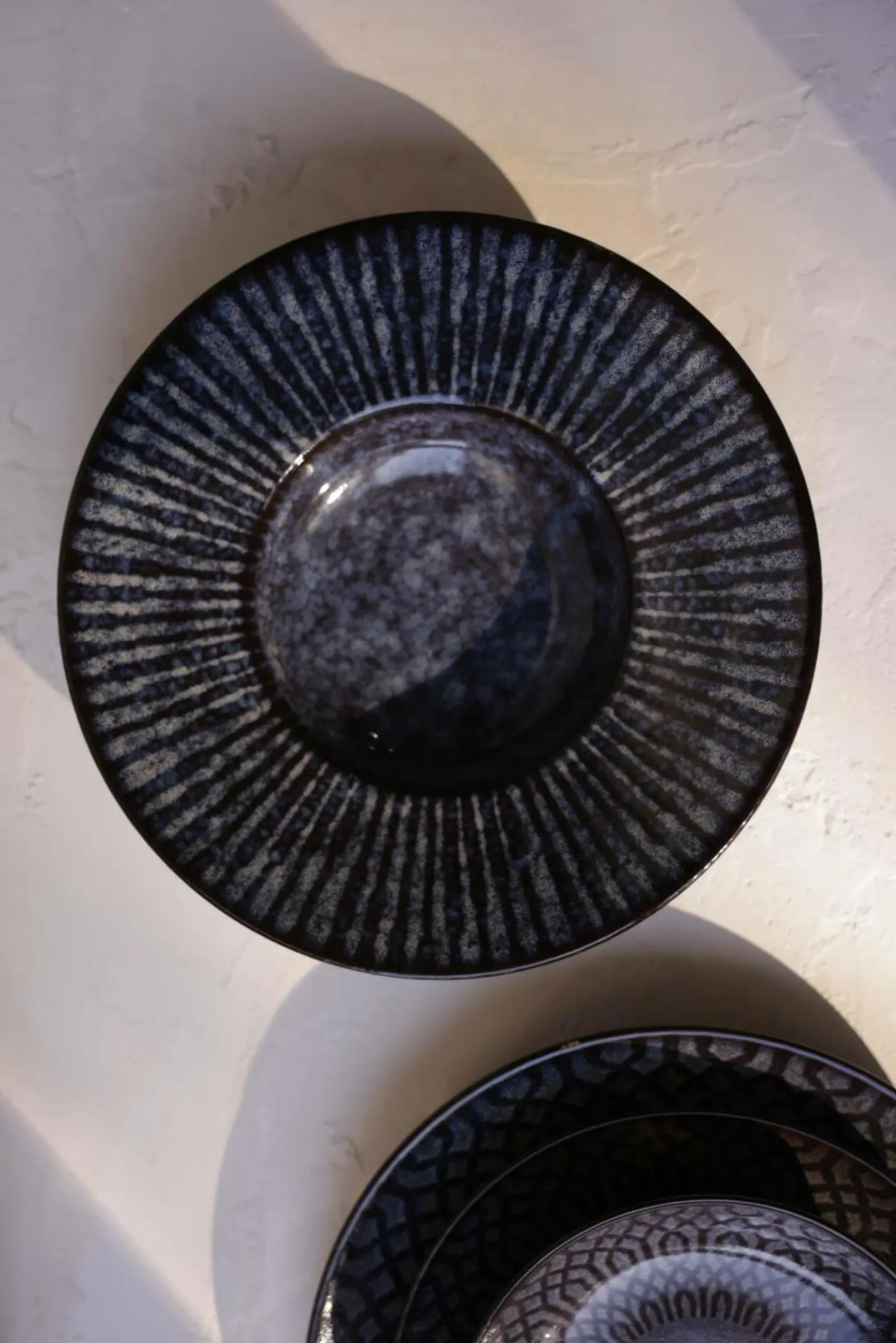 Assiettes|Assiettes>Camif MARIA PT TERRACOTA Lot de 6 Assiettes à risotto Canelé Anadia