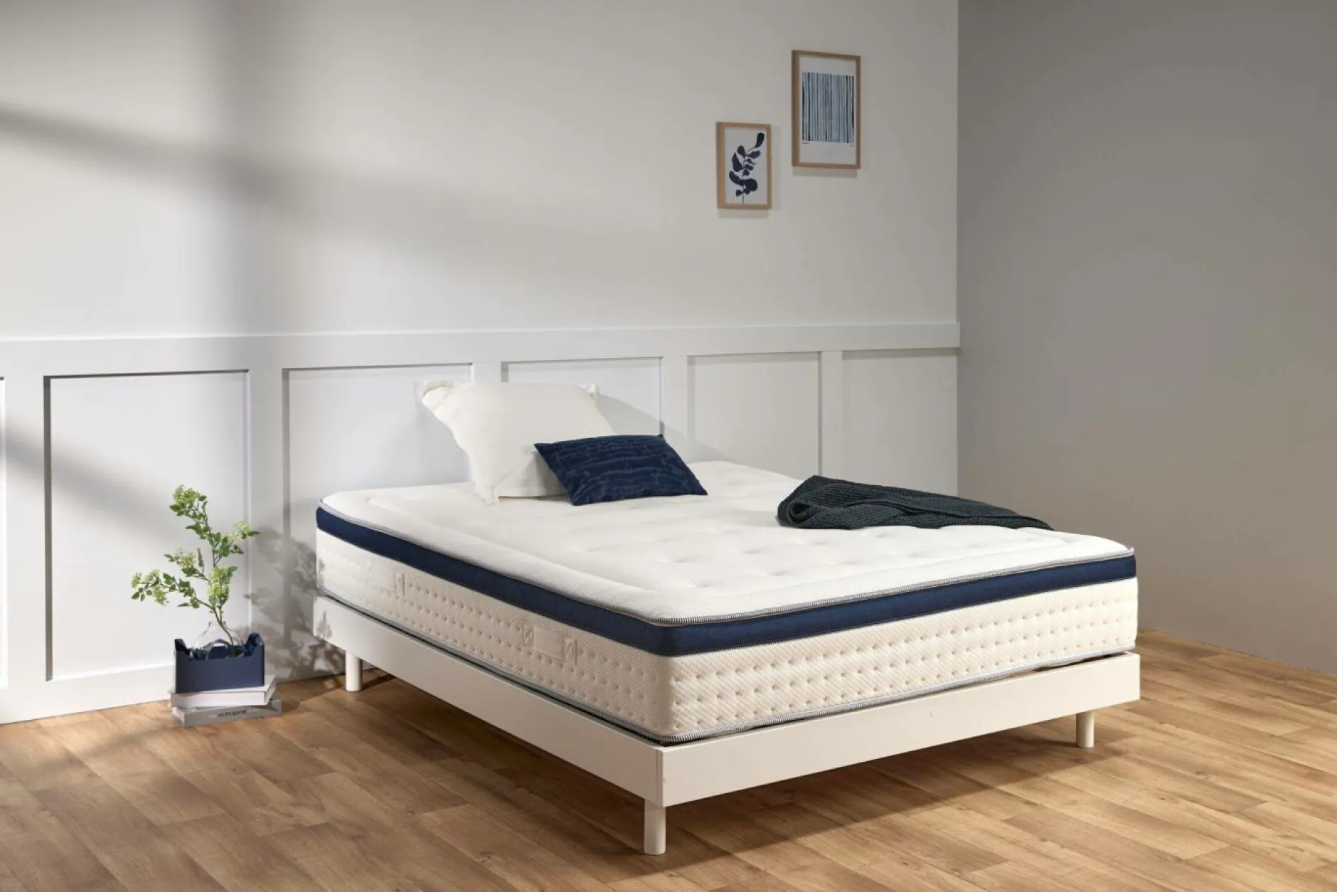 Matelas 140 X 190 Cm|Matelas 160 X 200 Cm>Camif Matelas hybride 32 cm Edith - 140 x 200 cm