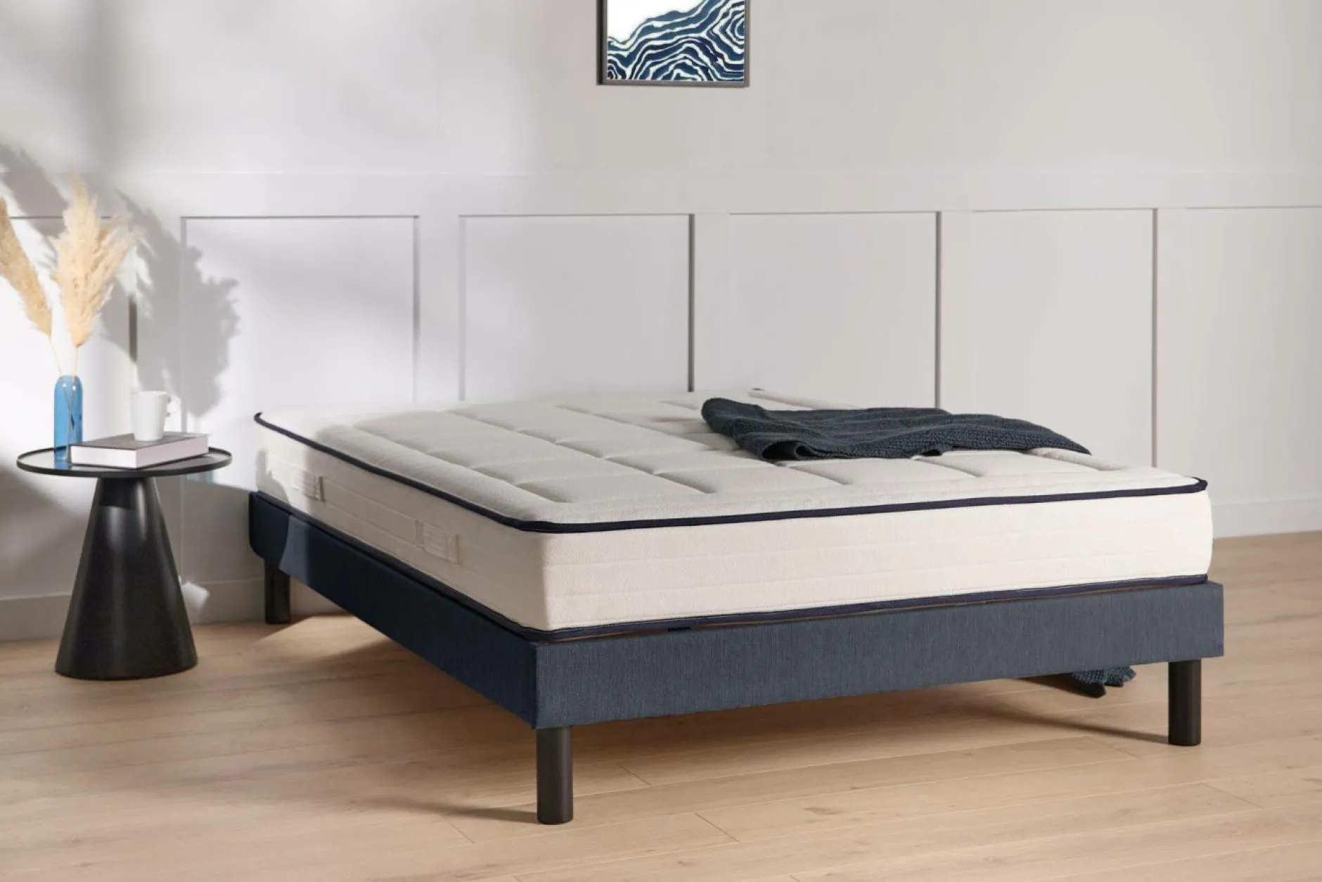 Matelas Pour Lits Électriques|Matelas 90 X 190 Cm>Camif Matelas latex 20 cm Marin - 160 x 200 cm