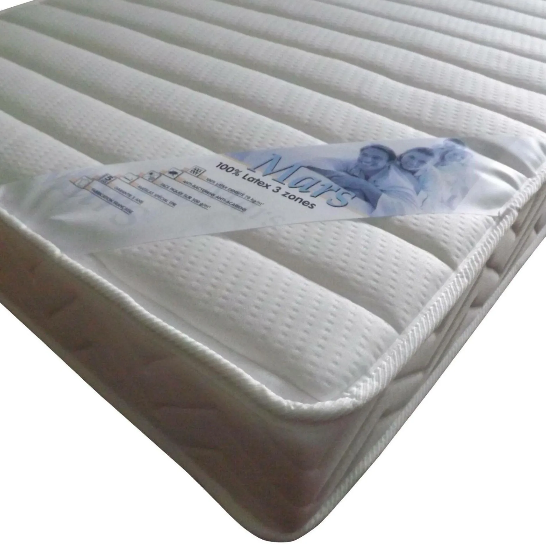 Matelas Pour Lits Électriques>Camif Matelas relaxation latex 14 cm - 2 x 70 x 190 cm