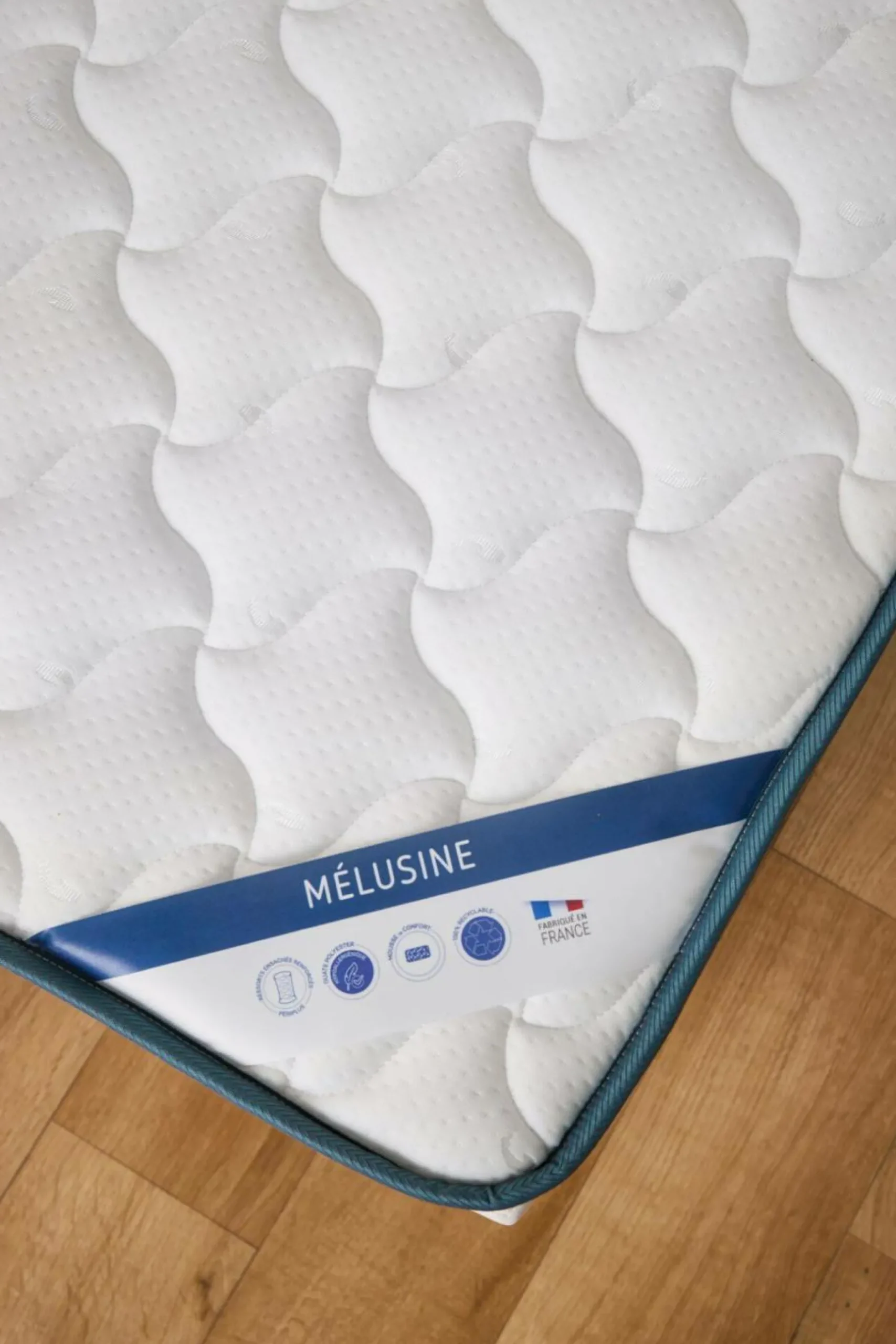 Matelas 90 X 190 Cm|Matelas 140 X 190 Cm>Camif Matelas ressorts ensachés 23 cm Mélusine - 80 x 200 cm
