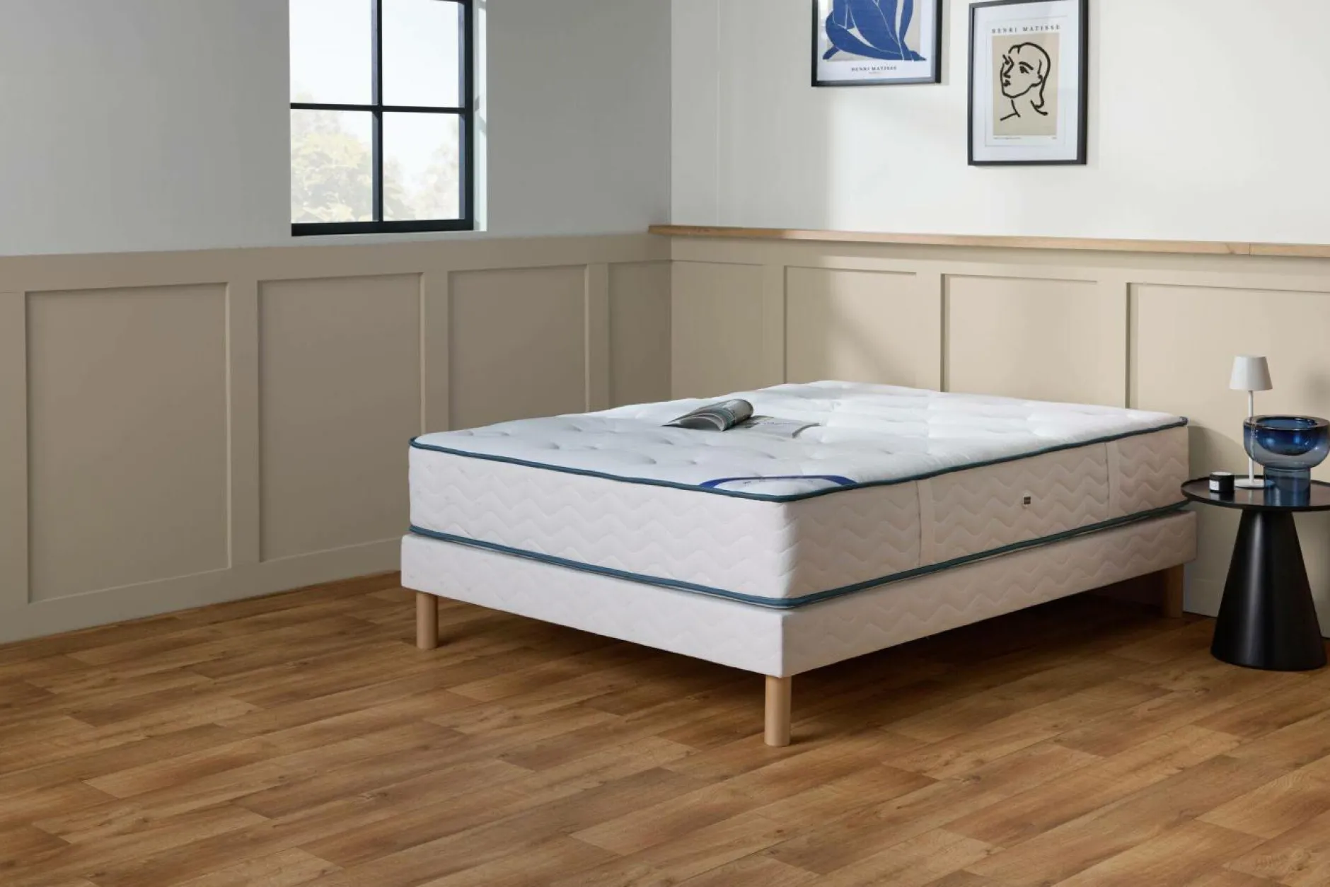 Matelas 90 X 190 Cm|Matelas 140 X 190 Cm>Camif Matelas ressorts ensachés 28 cm Memory - 130 x 190 cm
