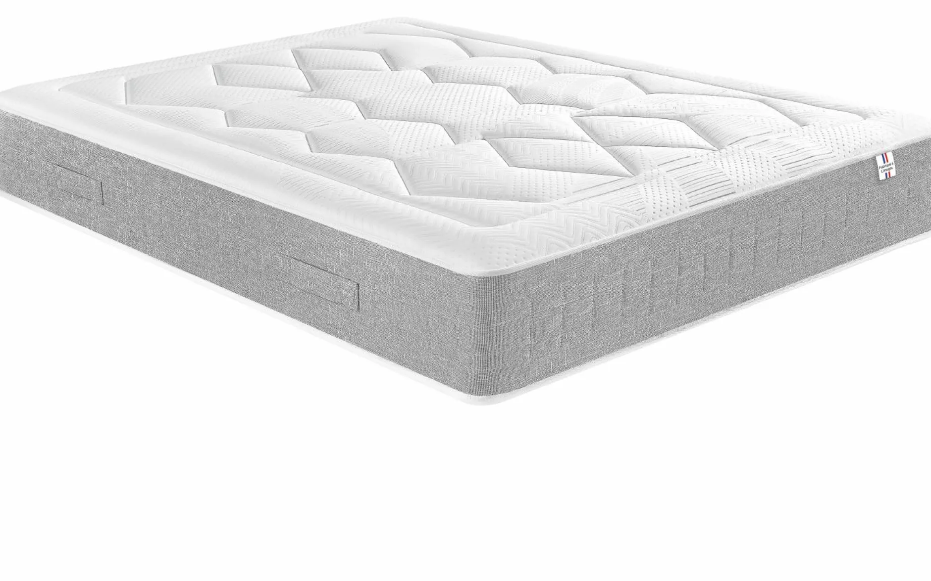 Matelas 90 X 190 Cm|Matelas 140 X 190 Cm>Camif Matelas ressorts ensachés 28 cm Clémence - 180 x 200 cm