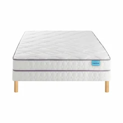 Ensembles 90 X 190 Cm|Ensembles 140 X 190 Cm>Camif MERINOS Ensemble sommier et matelas Happy Lit - 120 x 200 cm