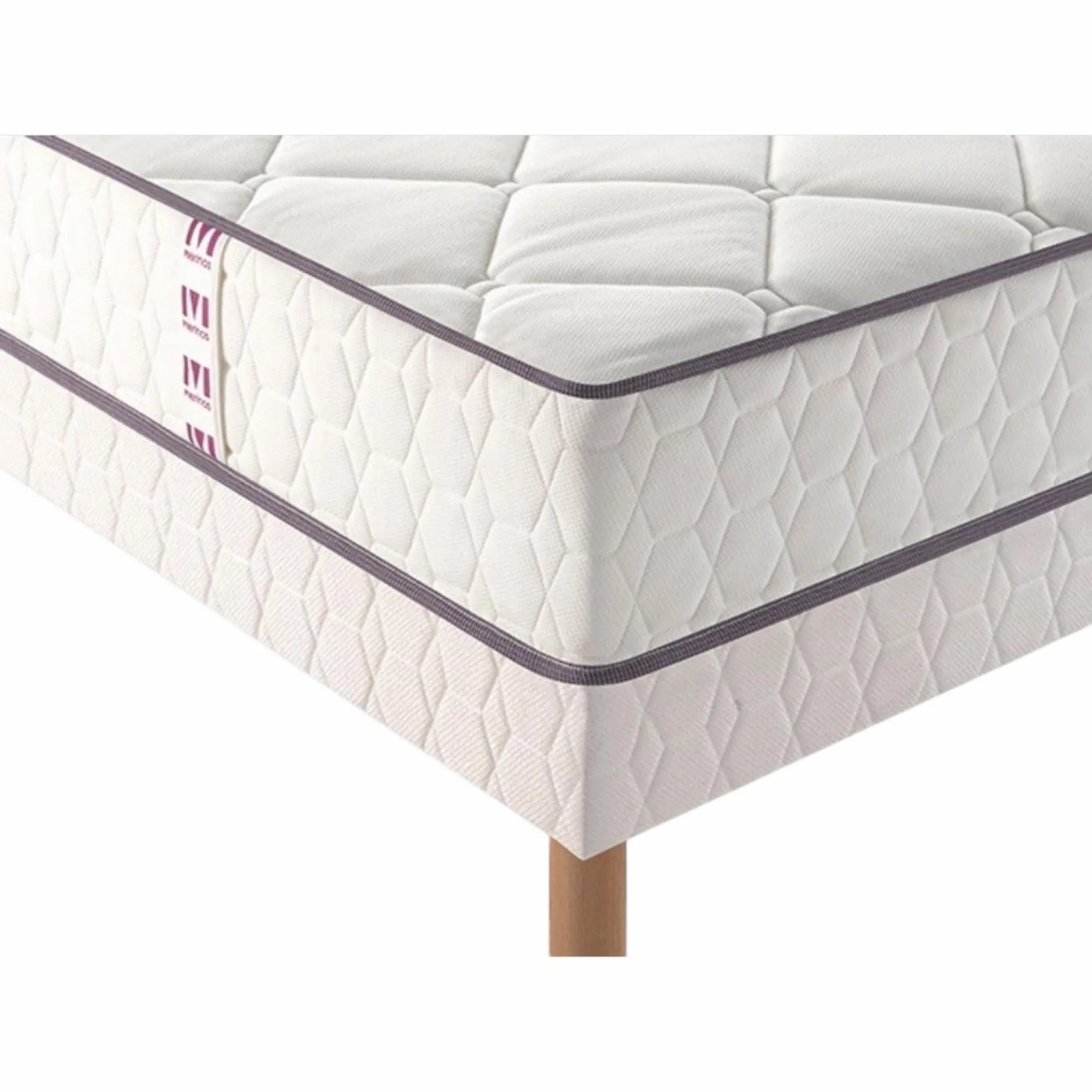 Ensembles 90 X 190 Cm|Ensembles 160 X 200 Cm>Camif MERINOS Ensemble sommier et matelas Cheer Bed - 2 x 80 x 200 cm