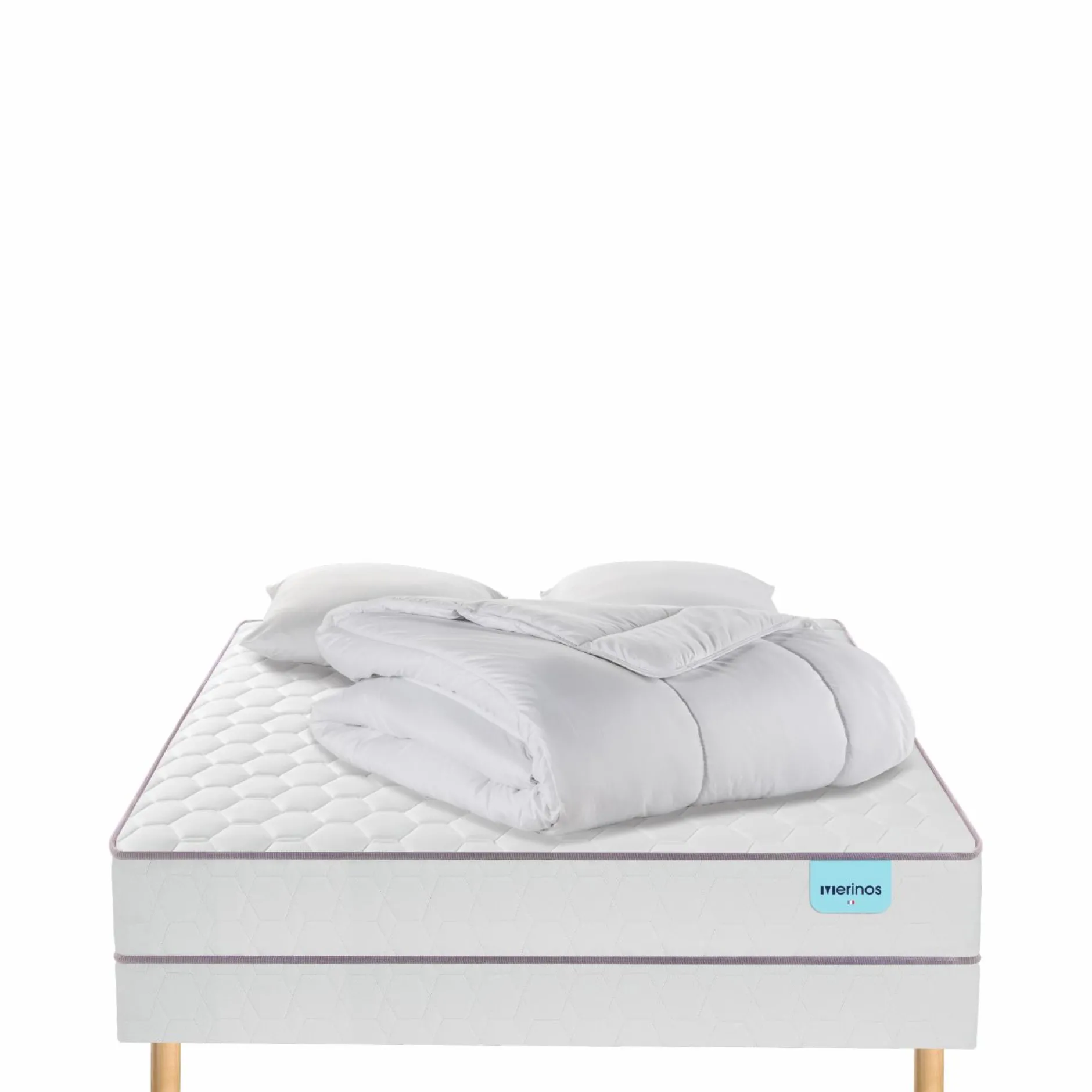 Ensembles 160 X 200 Cm|Ensembles 140 X 190 Cm>Camif MERINOS Ensemble Super Natty - 160 x 200 cm