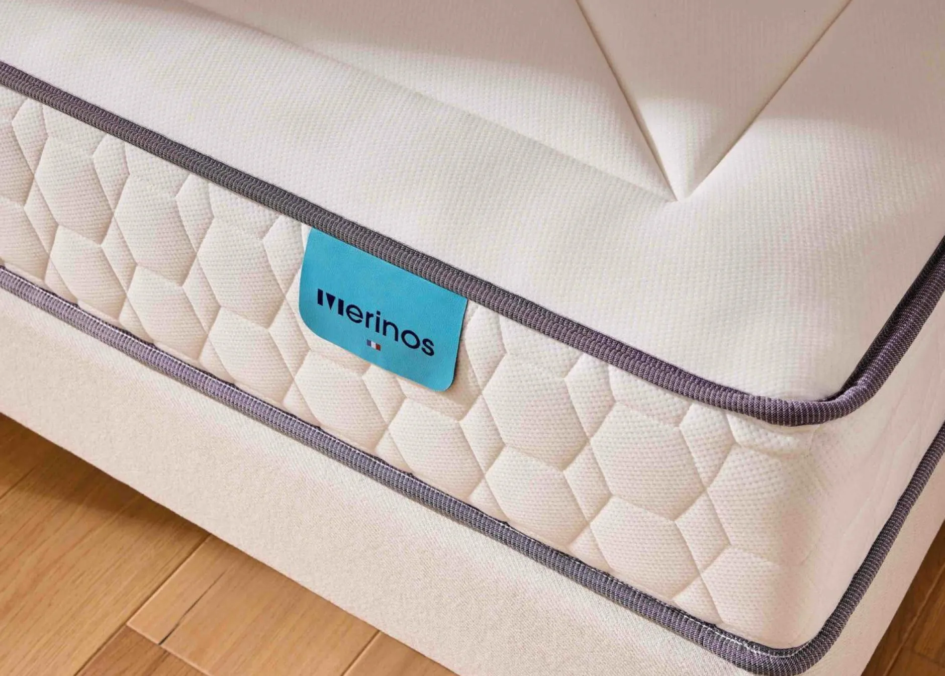 Matelas 90 X 190 Cm|Matelas 140 X 190 Cm>Camif MERINOS Matelas ressorts ensachés 24 cm Full Bed - 120 x 190 cm