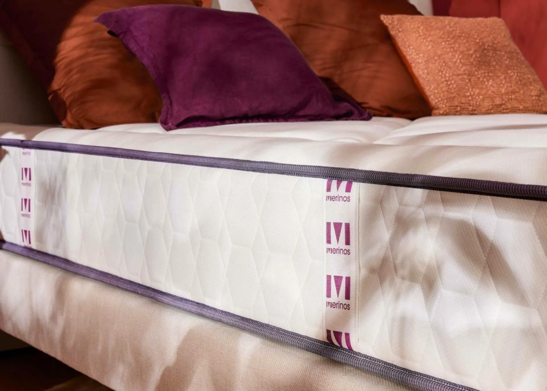Matelas 90 X 190 Cm|Matelas 140 X 190 Cm>Camif MERINOS Matelas ressorts ensachés 24 cm Full Bed - 120 x 190 cm