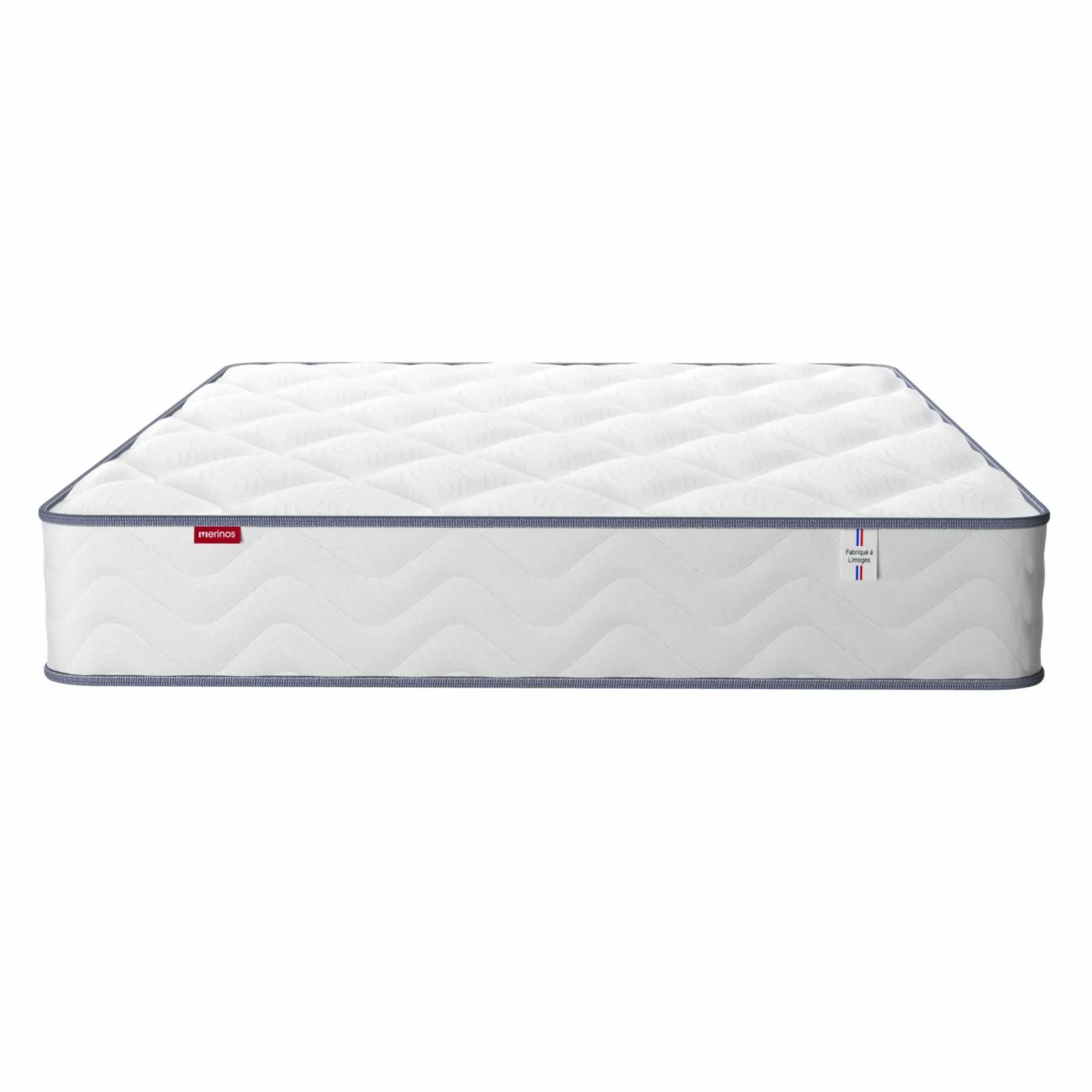 Matelas 160 X 200 Cm|Matelas 90 X 190 Cm>Camif MERINOS Matelas ressorts ensachés 23 cm Sweety - 90 x 190 cm
