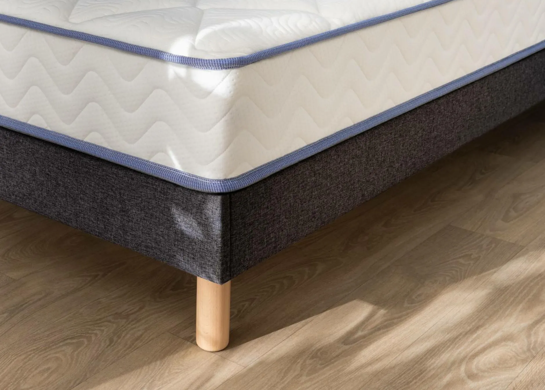 Matelas 160 X 200 Cm|Matelas 90 X 190 Cm>Camif MERINOS Matelas ressorts ensachés 23 cm Sweety - 90 x 190 cm