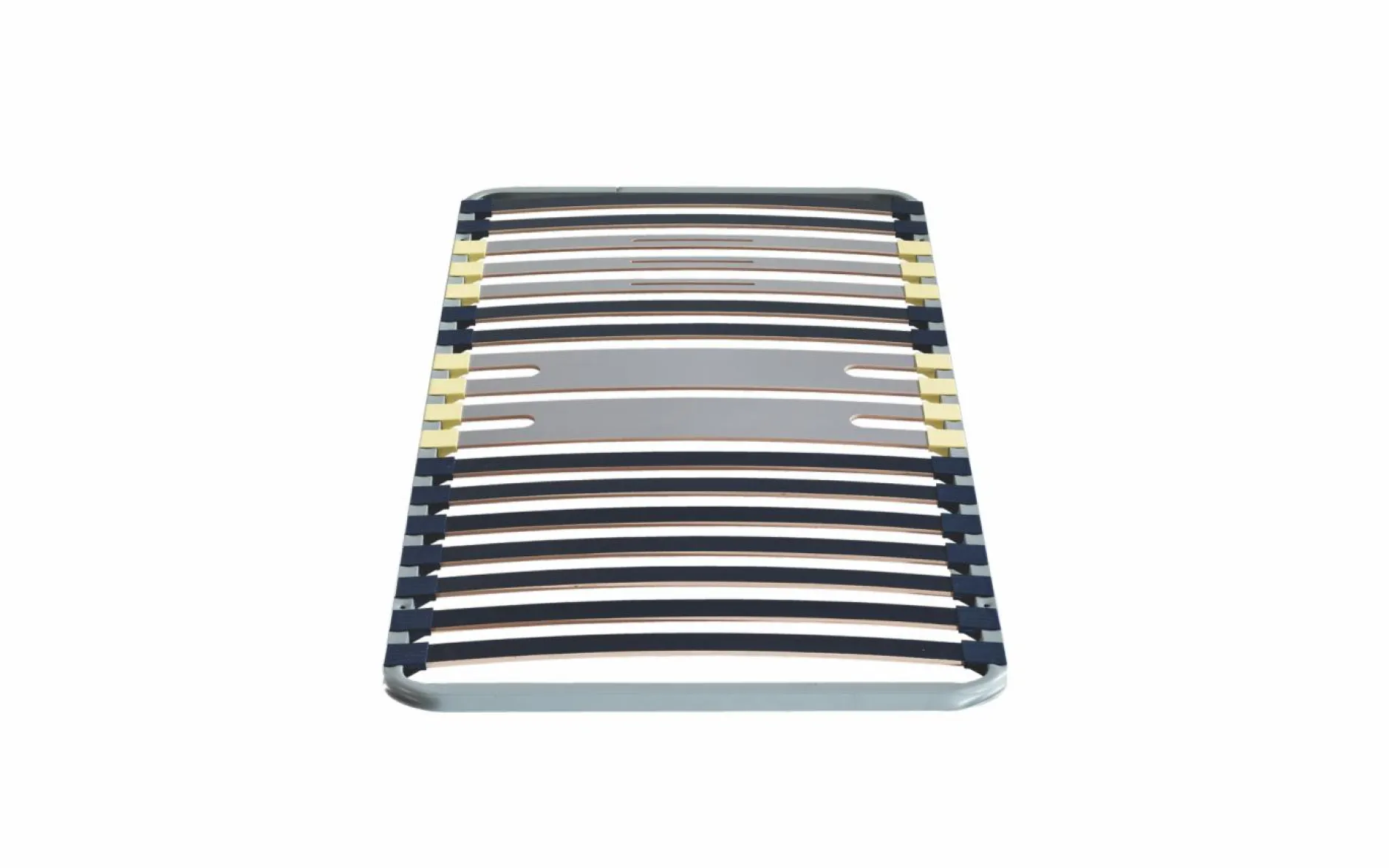 Sommiers 90 X 190 Cm|Sommiers 140 X 190 Cm>Camif MERINOS Sommier cadre métal à lattes 5 zones 4 cm - 90 x 200 cm