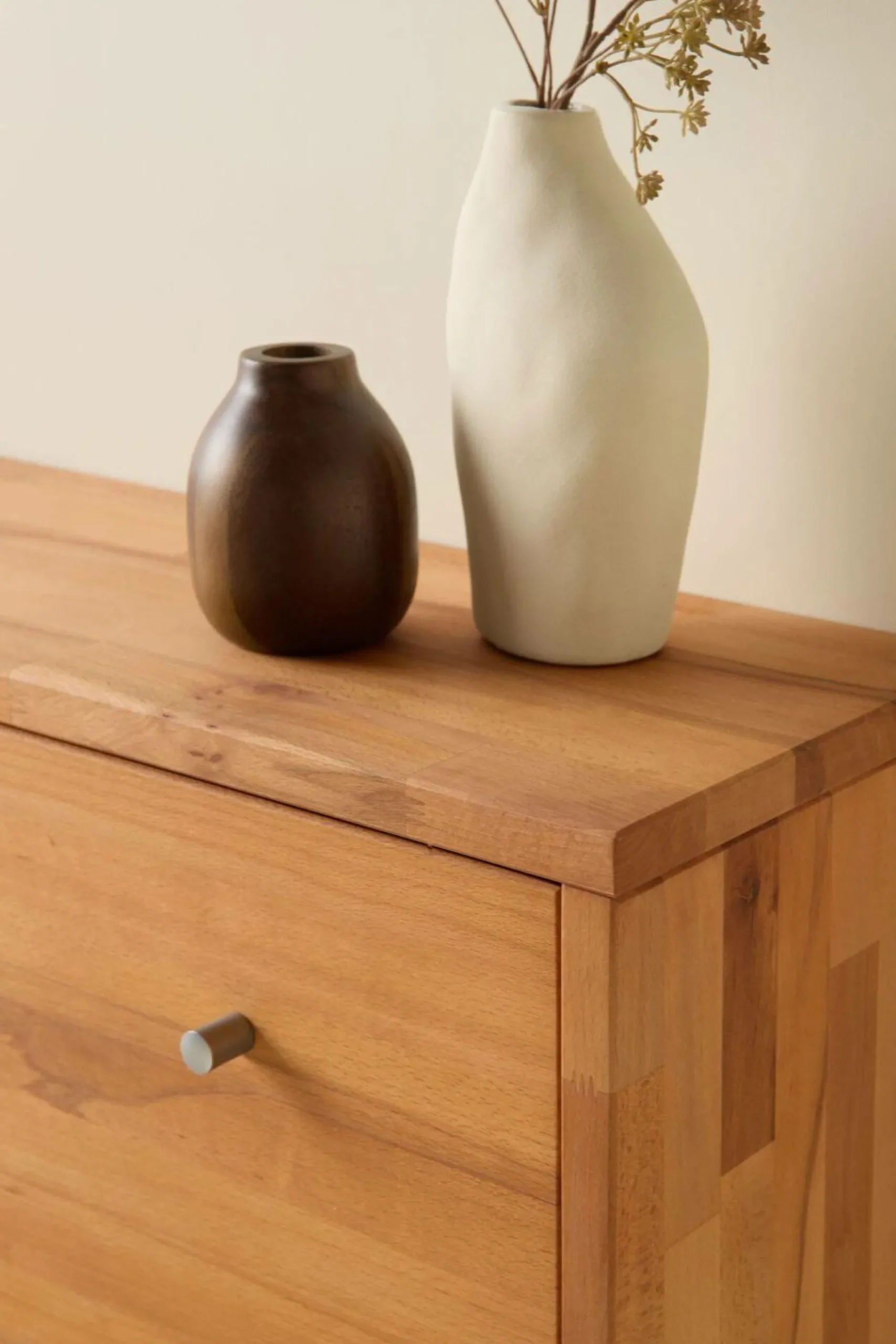 Meubles D'Entrée|Meubles À Chaussures>Camif Meuble à chaussures bois massif 3 tiroirs Cyriel - Hêtre Massif