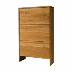 Meubles À Chaussures|Meubles D'Entrée>Camif Meuble à chaussures en chêne massif Cyriel