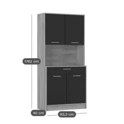 Meubles Vitrines|Meubles De Rangement Cuisine></noscript>Camif Meuble de rangement haut Dalia