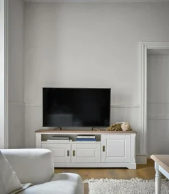 Meubles Tv>Camif Meuble TV 3 portes Apolline