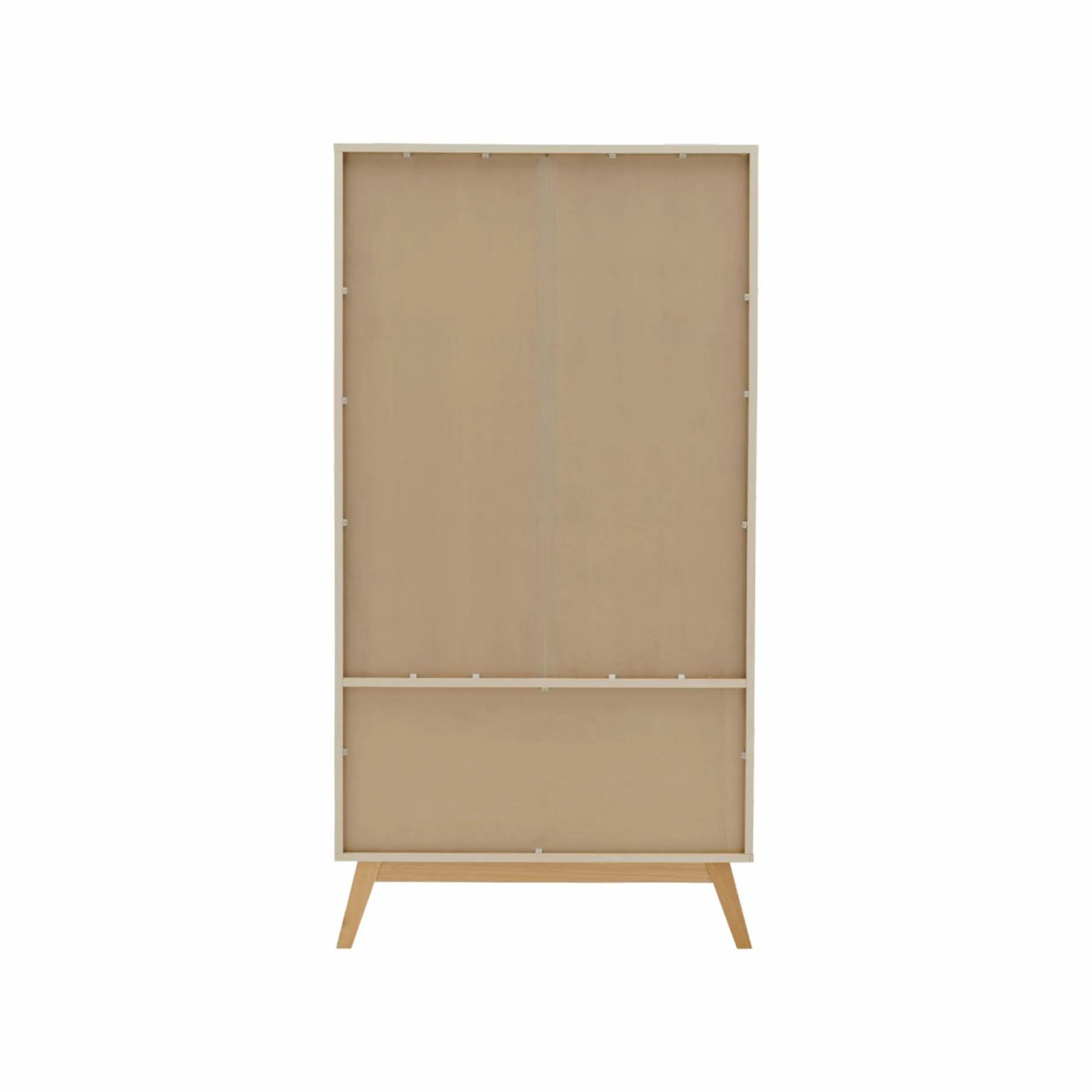 Meubles Vitrines>Camif Meuble vitrine 4 portes bois Adèle